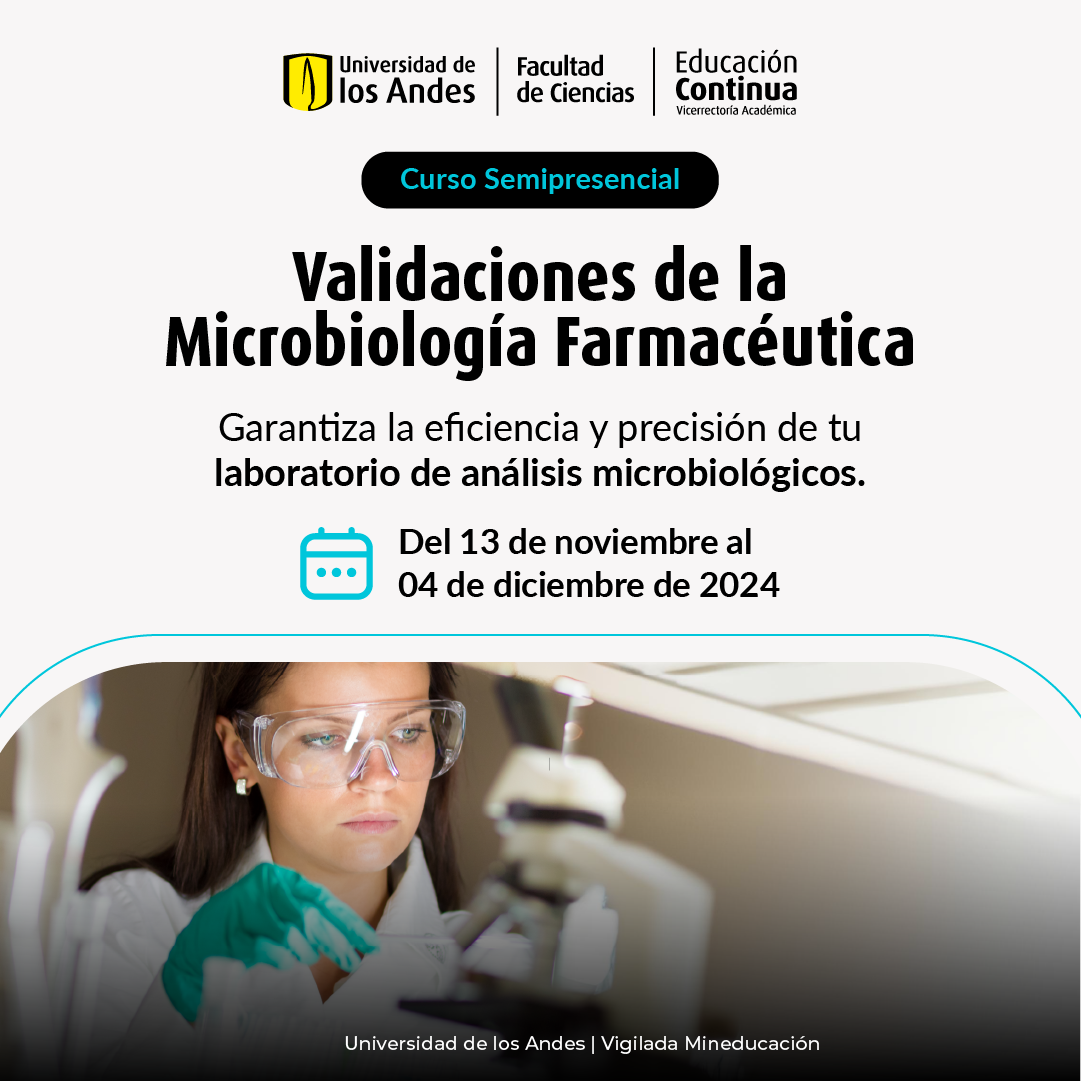 Curso: Validaciones de la Microbiología Farmacéutica