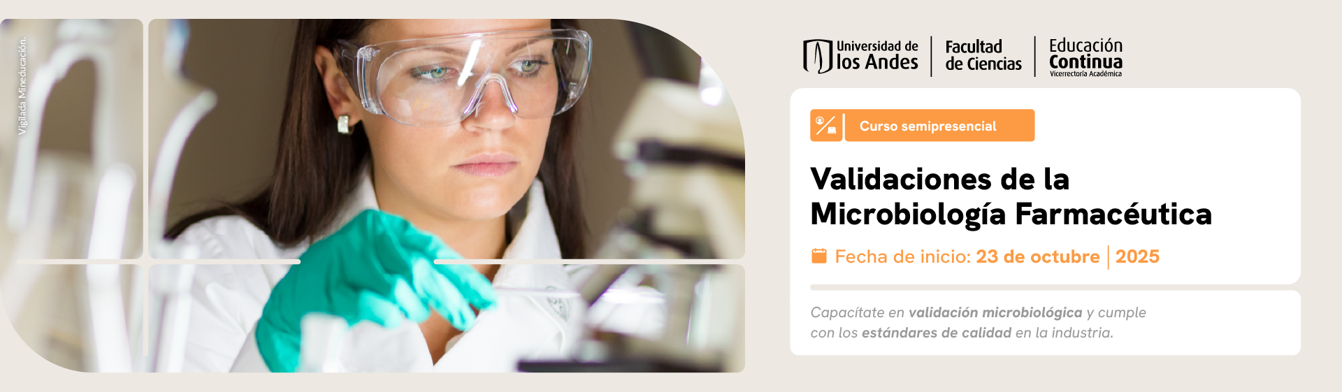 Curso Validaciones de la Microbiología Farmacéutica