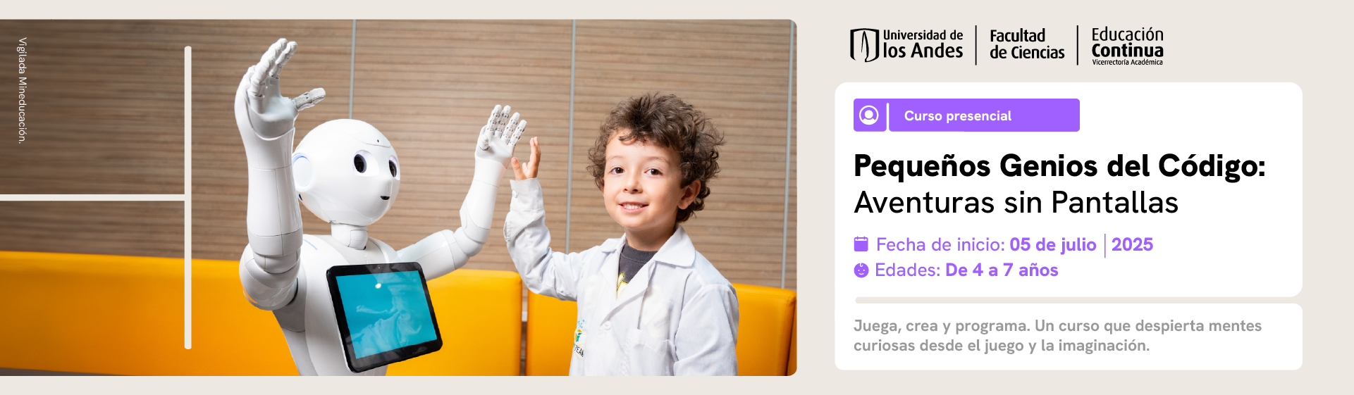 Pequeños Genios del Código: Aventuras sin Pantallas
