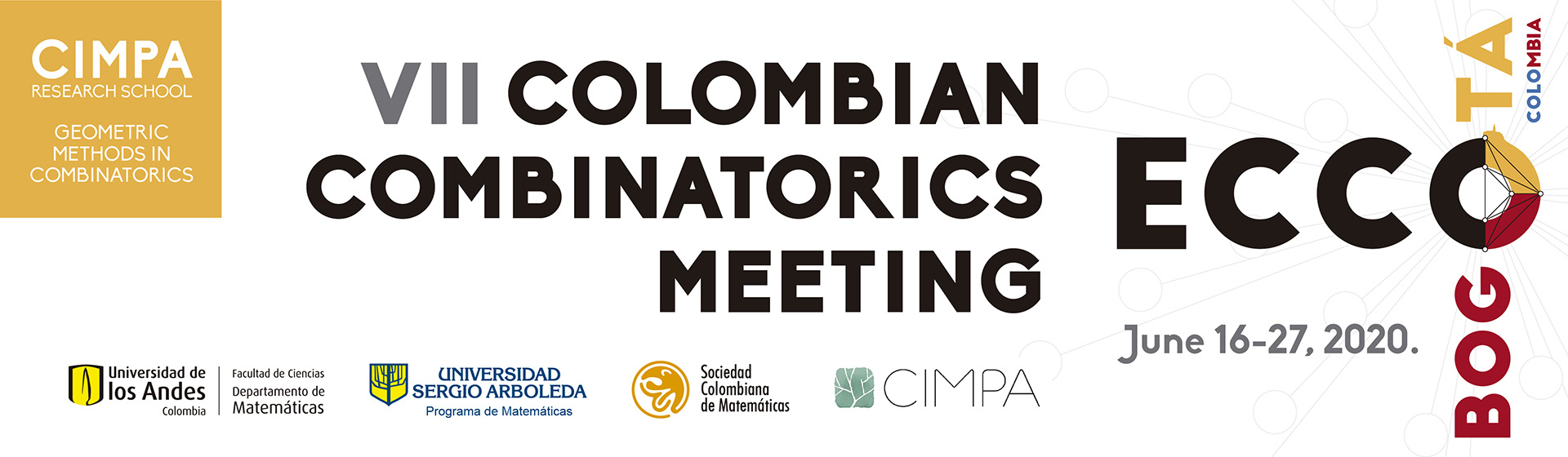 Encuentro Colombiano de Combinatoria Matemáticas | Uniandes