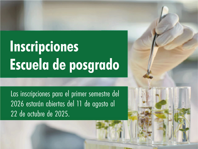 Inscripciones Escuela de Posgrado