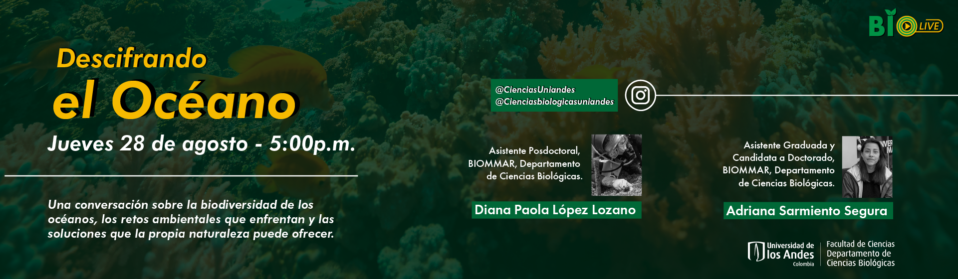 BIOLIVE: DESCIFRANDO EL ÓCEANO